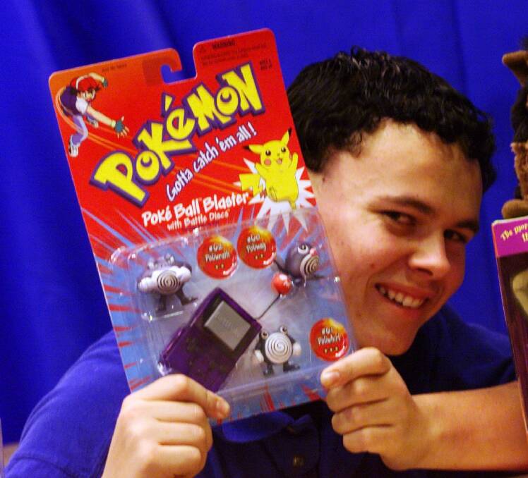Pokemon was huge in the 90s. PHOTO FDC.