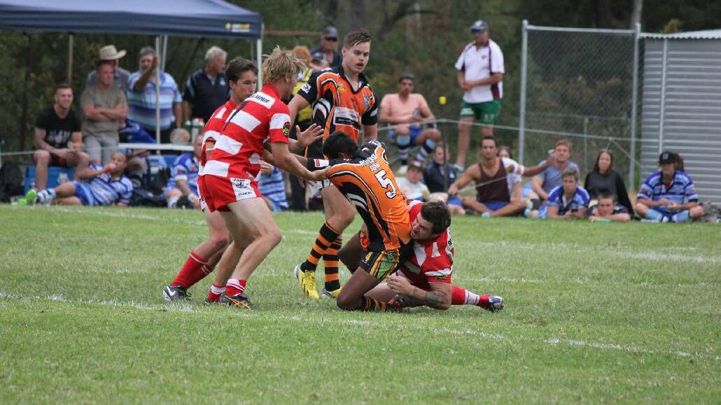 The Narooma Devils Rugby League squad took 20 players to the Bemboka 9's on Sunday (March 16, 2014)