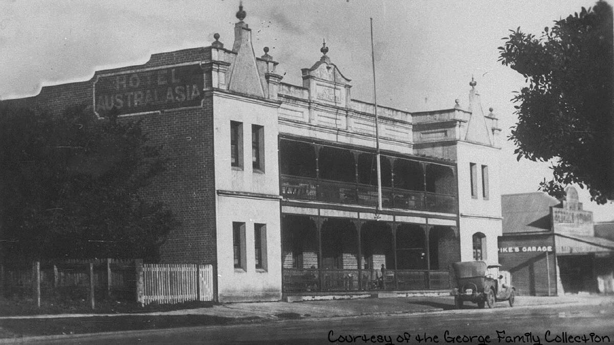 Hotel Australasia in 1930. Photo courtesy of Angela George. 