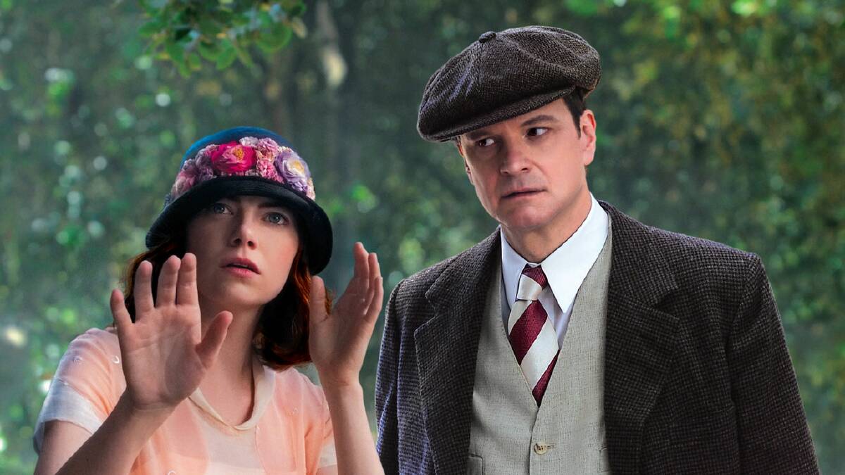 Emma Stone and Colin Firth are good, but Woody Allen's Magic In The Moonlight is undone by its script.