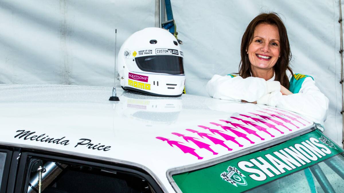 THUNDER: Former Surf Beach resident Melinda Price will race in the Touring Car Masters event at Bathurst this weekend. Photo: Dirk Klynsmith