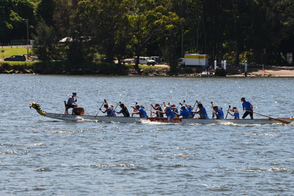 POPULAR: Dragon boat regattas have long been held on the Shoalhaven River. Photo: Jessica Long