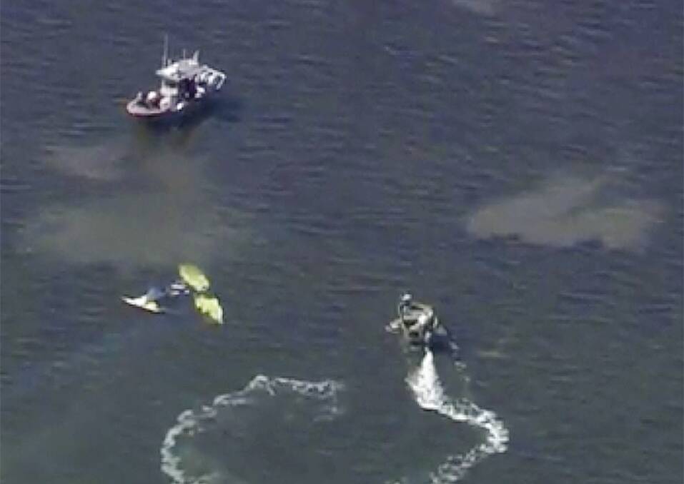 Roy Halladay perished in a small-plane crash off the coast of Florida. Photo: WTVT-TV FOX 13 Tampa Bay, via AP.