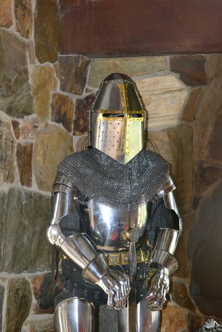 14th century steel armour.