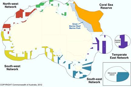 NOTHING NEW: The map of marine reserves released today does not appear to hold anything new for the Far South Coast compared to the previously released draft.