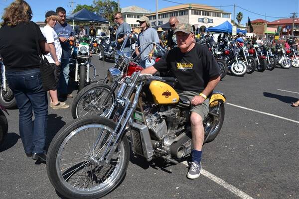 LEGENDARY 280: Not pretty, but legendary is the bike simply known as "280+" built by Peter Pulford of Canberra.