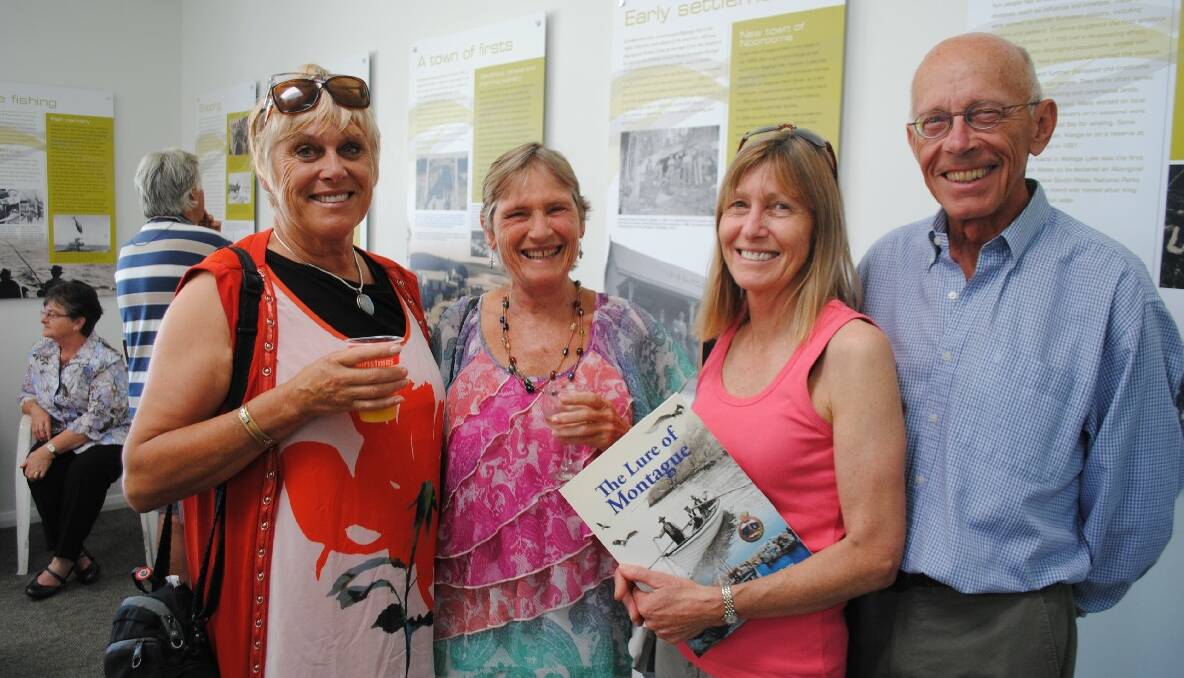 BOOK LAUNCH: Pictured at the book launch at the Visitors Information Centre on Friday morning were Angie Ulrichsen, Heather Ferguson, Wendy Selby and Jan Smith. 