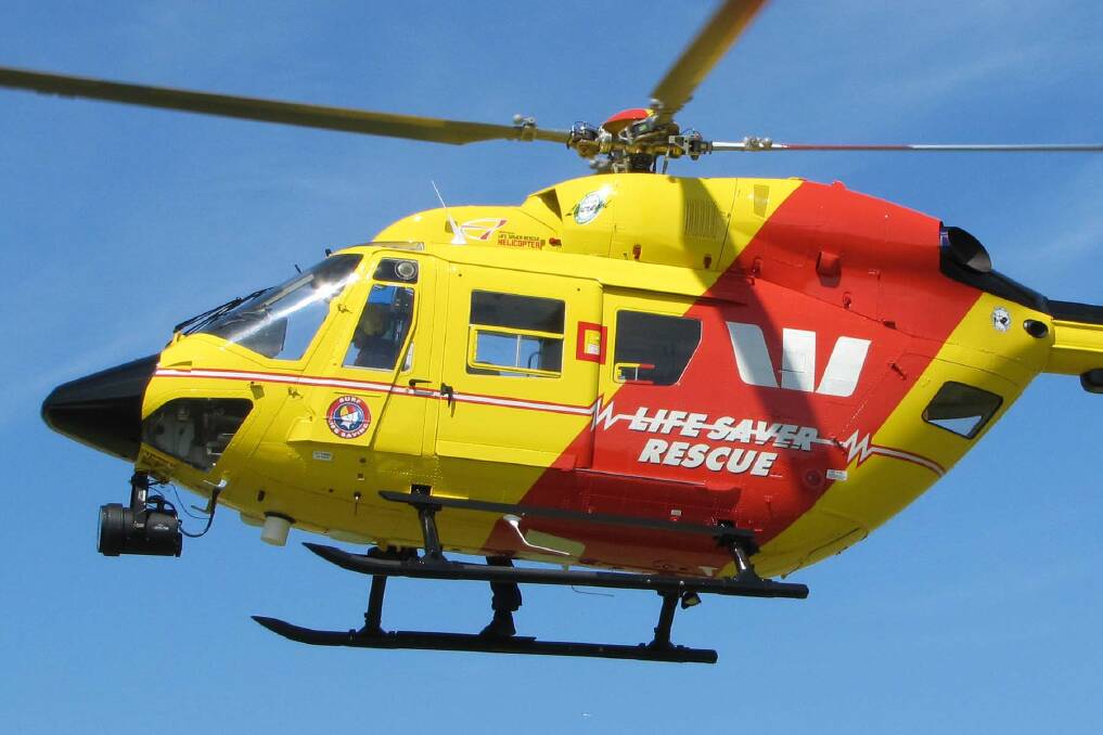 LIFESAVER 3: Westpac Lifesaver 3 helicopter was called in on Tuesday afternoon to conduct an additional search from the air.