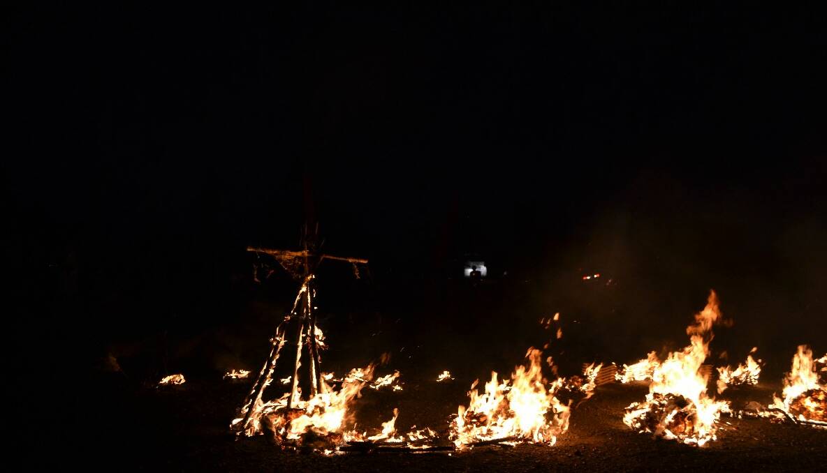 Scenes from this year's Bermagui Sculpture on the Edge fire festival... 