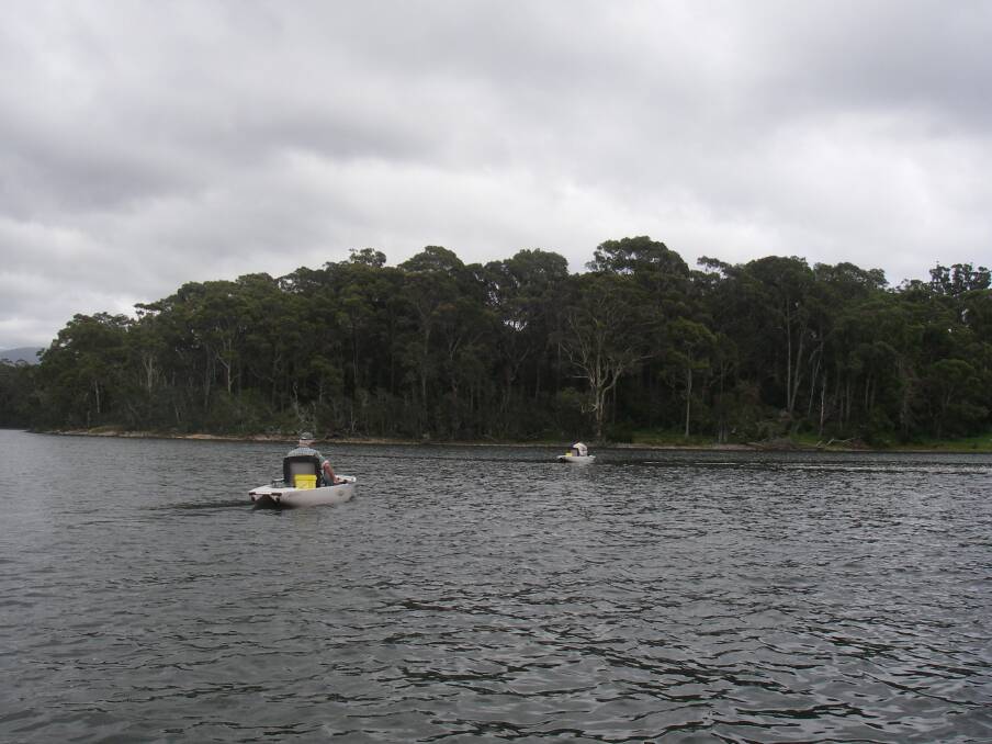 FLATHEAD SPOT: Corunna Lake between Tilba and Narooma is where River Cottage Australia host Paul West goes fishing in Episode 7.