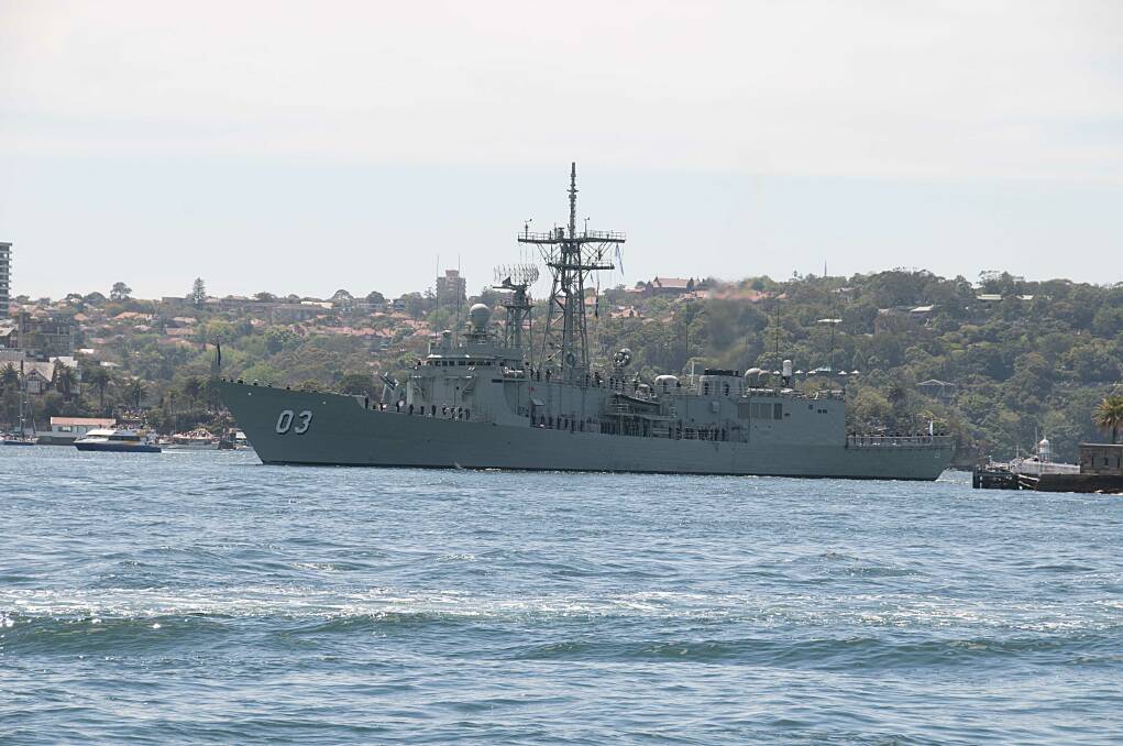 HMAS Sydney, the lead for the celebrations.