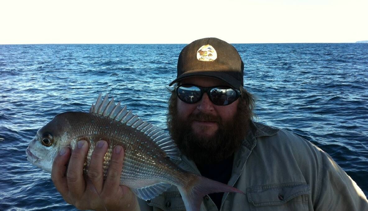 PAN SNAP: Chris Golding from the NT went fishing with editor Stan Gorton and got this snapper...