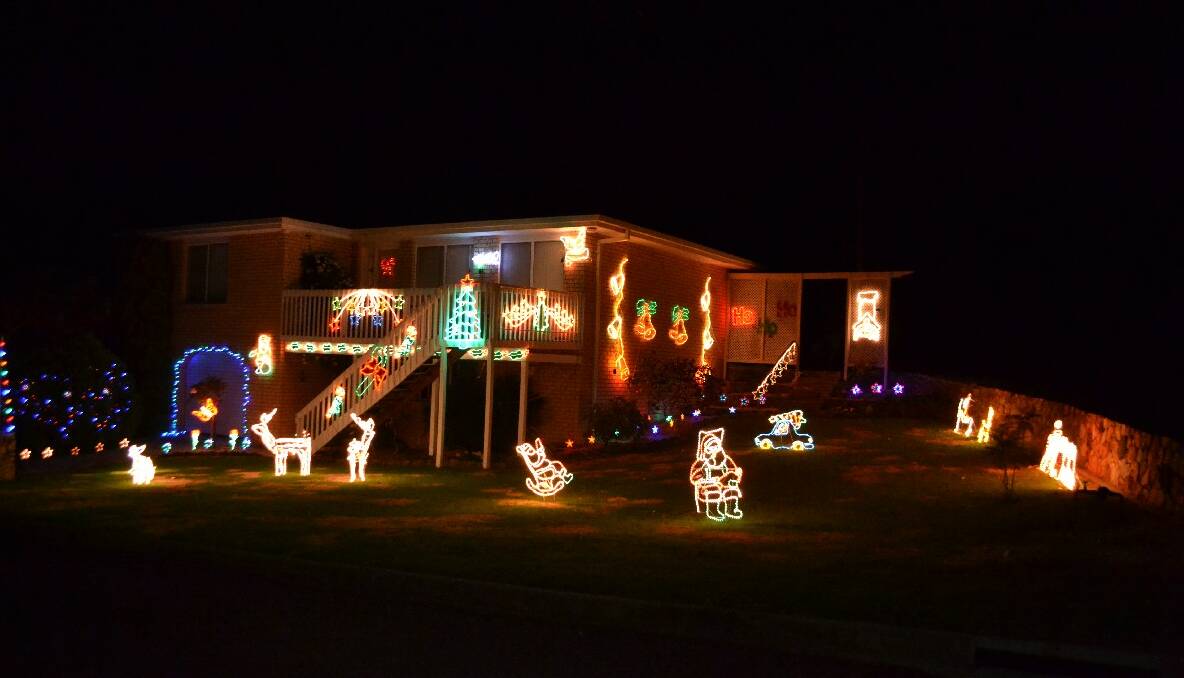 5 Taylor Street, Narooma: Angela Hanson always does a good job with her lights every year. 