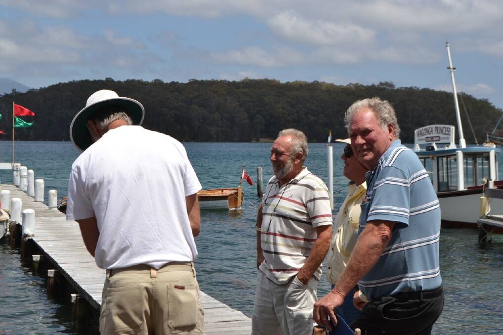 BOATING LEGENDS: Boating legends of Narooma include Charlie Bettini of the Wagonga Princess and Bill Taylor, owner of the slip way and boat builder of great experience. 