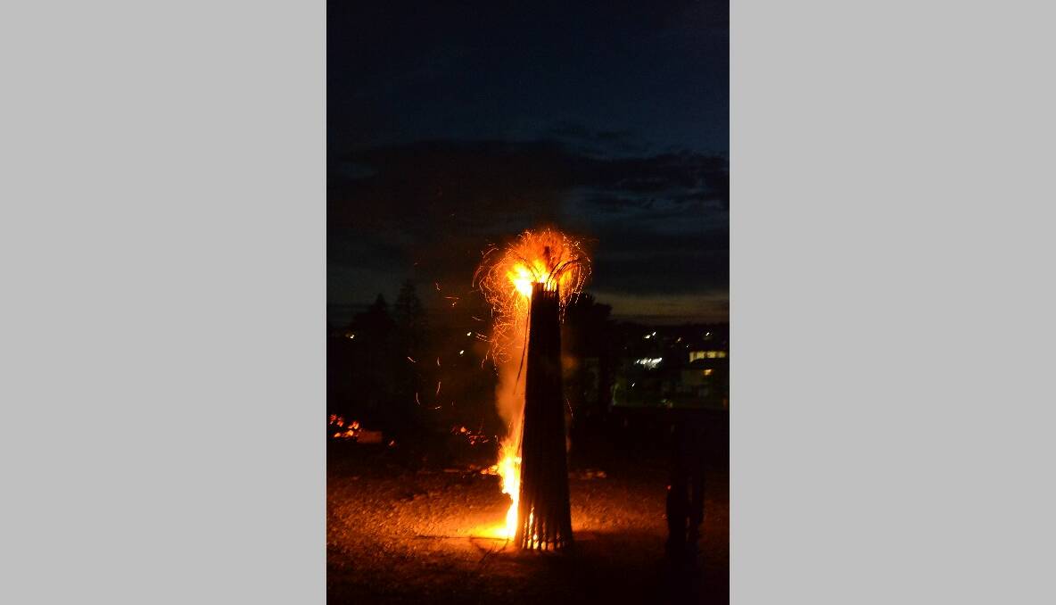 Scenes from this year's Bermagui Sculpture on the Edge fire festival... 