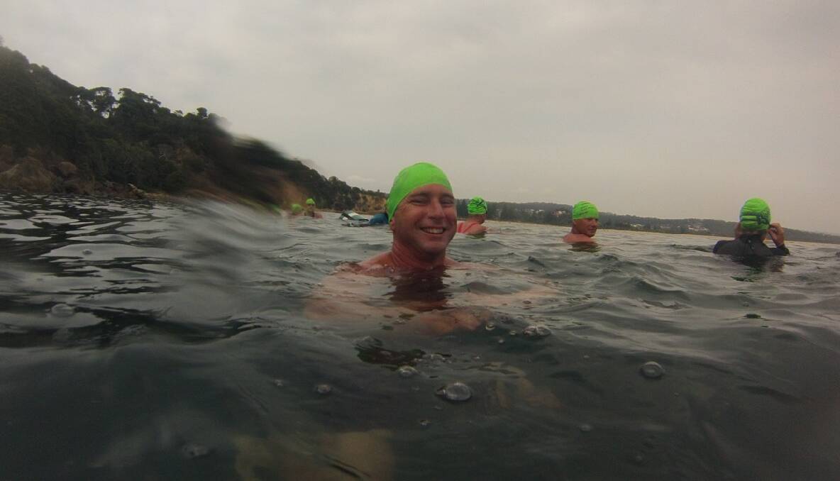 NAROOMA SWIMMER: Craig Henderson of Narooma swam in the 600m event in his age group. 