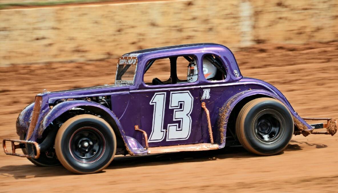 PURPLE POWER: Jason Essai from Canberra is competing at the next meeting on Saturday, December 28.