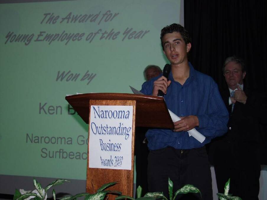 2003 Narooma Business Awards - Ken Brown
