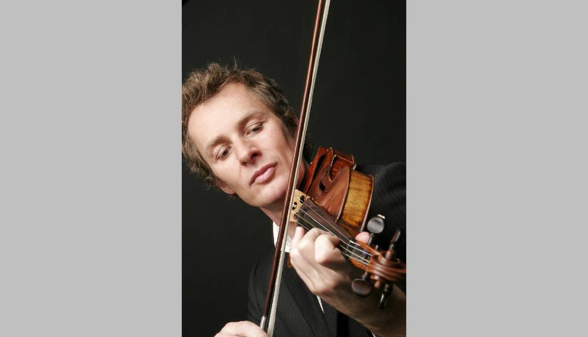 WINDS PERFORMER: Richard Tognetti, a violinist and composer, is one of Australia’s best-known musicians both as a brilliant performer and as the lead violinist and artistic director of the renowned Australian Chamber Orchestra.