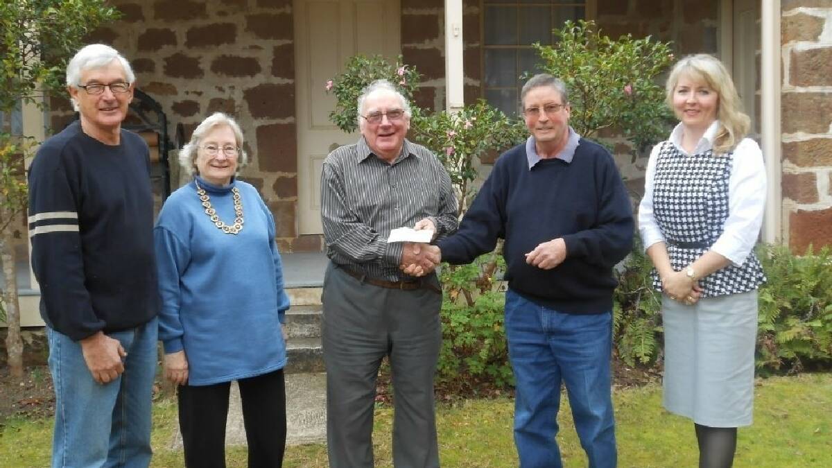 MERIMBULA: In its last hurrah the Merimbula Area Community Association gave funds to the Merimbula Historical Society and Tourism   Merimbula. 