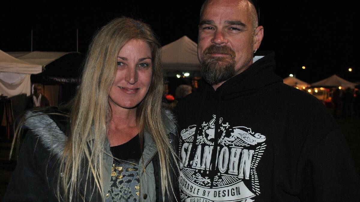 Regular festival goers Jen and John Stevenson of Potato Point were both happy to see the blues festival return to Narooma.