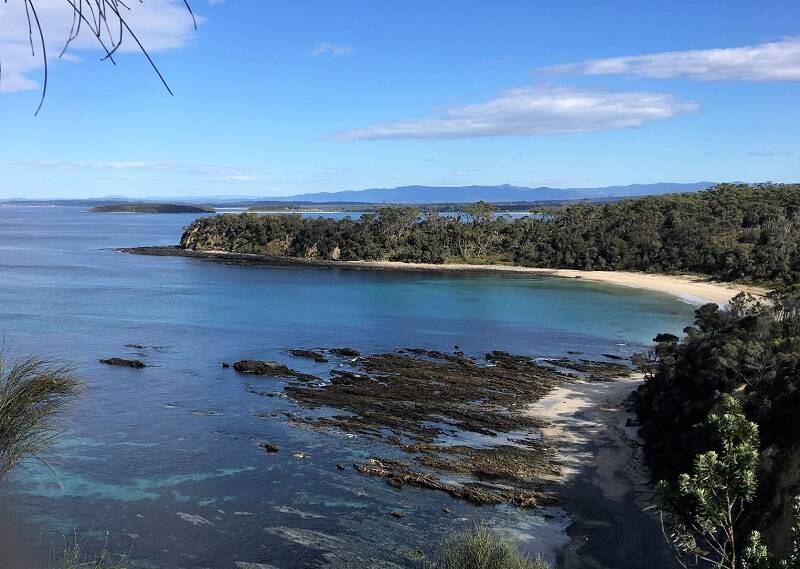 GORGEOUS VISTAS: Guerilla Bay is home to some of the best views in the shire. Photo: Batemans Bay Bushwalkers. 
