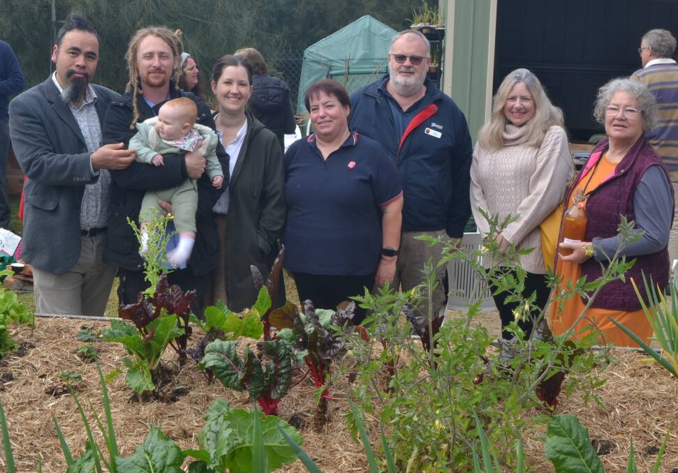 Last month volunteers hosted a Winter Solstice morning tea to introduce the garden back to the community. Photo: Maeve Bannister