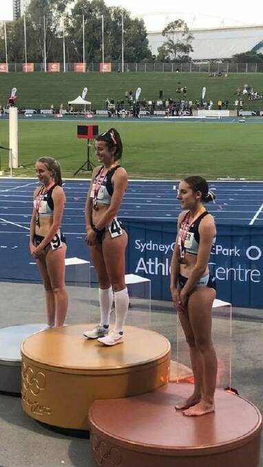 Hancock-Cameron had an impressive time of 4.18.42 in the 1500m and earned herself automatic qualification for World Junior Championships. Photo: Supplied
