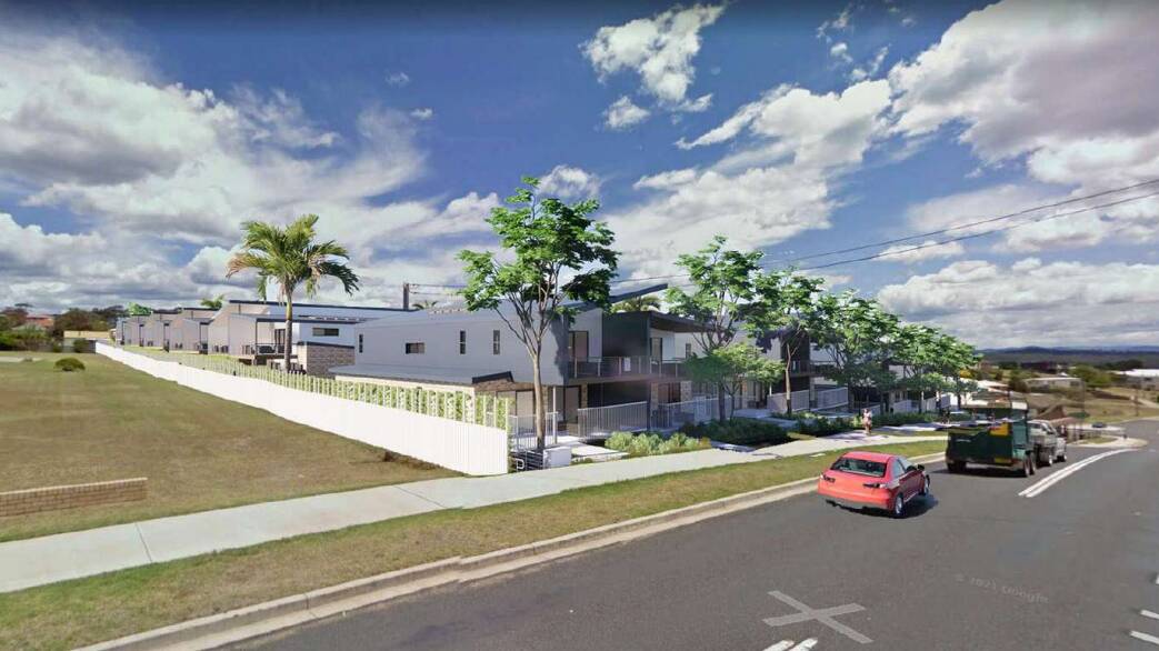 An artist's impression of what an eight-building, 39-unit development could look like on Noble Parade, Dalmeny.