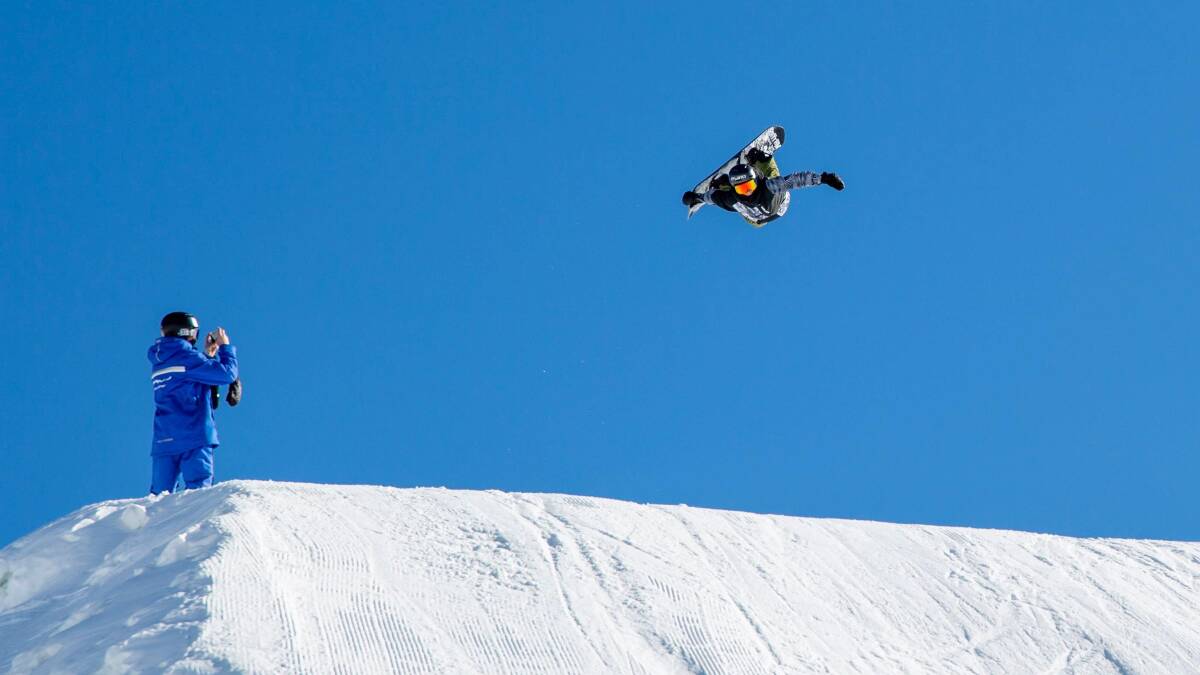 Young Jet shreds to gold on the Perisher slopes