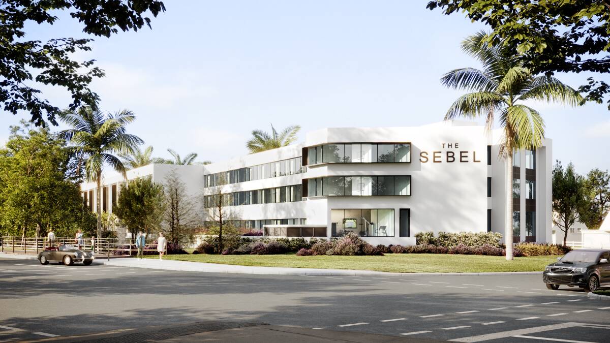 An artist's impression of what the Sebel on the site of the old Batemans Bay Hotel on Beach Road could look like when it's completed.