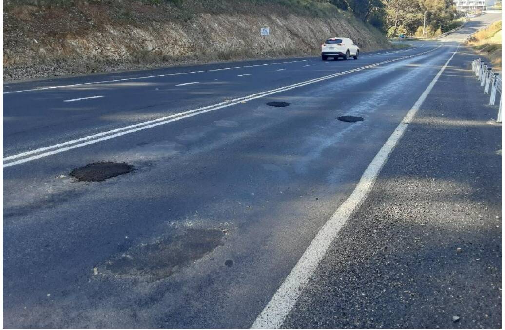 Eurobodalla Council crews have patched 3,370 square metres of road and filled more than 2,500 potholes in the past three months.