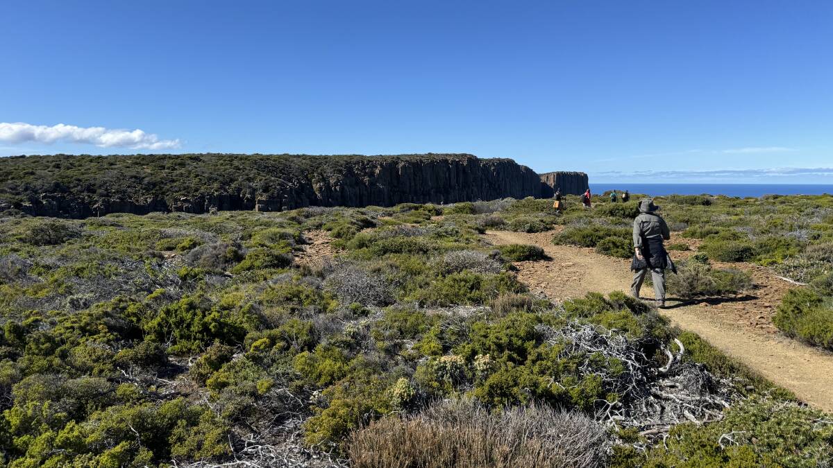 Onward to Cape Raoul. Onward to Cape Raoul.