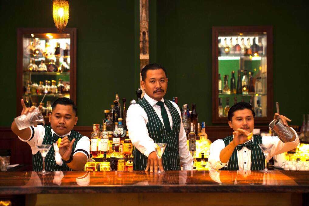 Bartenders at Pinstripe.
