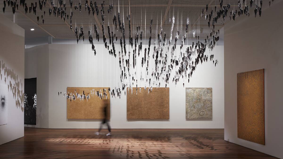 The Indigenous gallery at Sydney Modern. The Indigenous gallery at Sydney Modern.