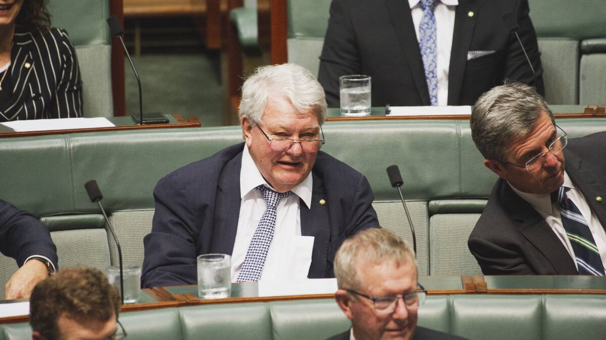 Former Liberal MP Ken O'Dowd says the situation in the occupied Palestinian territories comes 'very close to apartheid'. Picture: Dion Georgopoulos Former Liberal MP Ken O'Dowd says the situation in the occupied Palestinian territories comes 'very close to apartheid'. Picture: Dion Georgopoulos