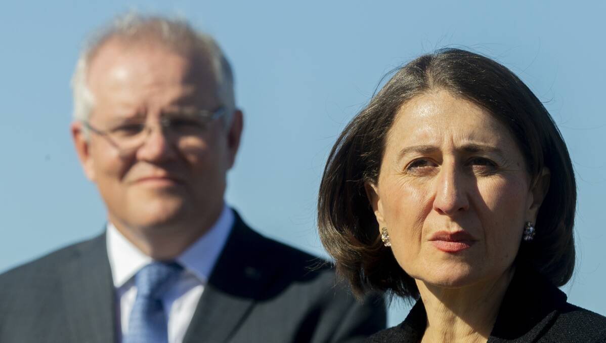 Mr Morrison claims Gladys Berejiklian was brought down by a "kangaroo court". Picture: Getty Images