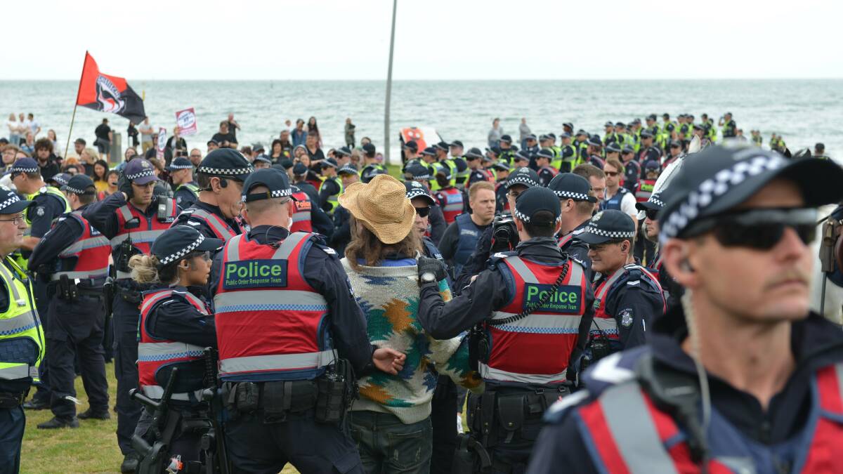 Far-right groups are a growing concern to Australian intelligence agencies. Picture: Getty