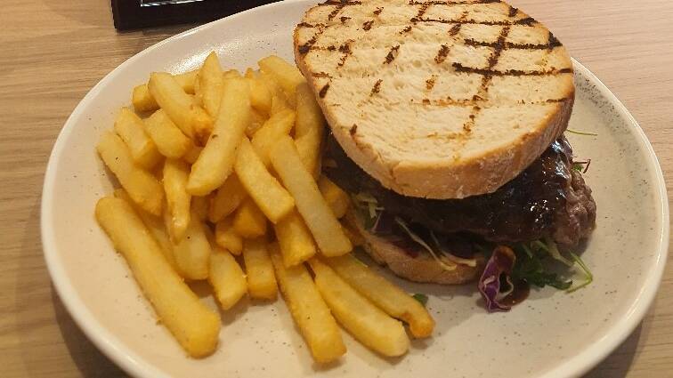 Dan's Marquee Steak Sandwich - winner of the Southern Tablelands and Far South Coast Region in the 2022 Perfect Plate awards. Picture: supplied