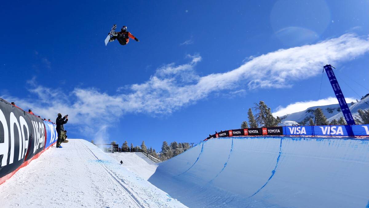Dalmeny's Valentino Guseli became the first person to ever win a World Cup medal in snowboarding slopestyle, halfpipe and big air in one season. Picture by Snow Australia.