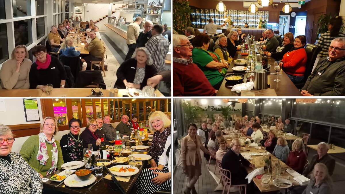 Four different Hump Day Dinner events at different restaurants around Batemans Bay. Pictures supplied.
