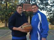 Laurie Masterton (left) and Craig Mitchell (right) will travel to Tasmania to represent Australia in the National Special Olympic Games. Picture: James Tugwell
