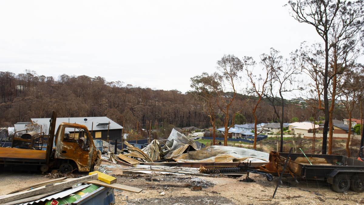 How was all the Black Summer Bushfire recovery funding distributed?
Photograph: file image
