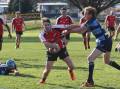 DEVILS IN DISGUISE: The Cooma Red Devils surprised the Crookwell Dogs with their best performance of the year in a 38-14 win. Picture: George Giagios. 