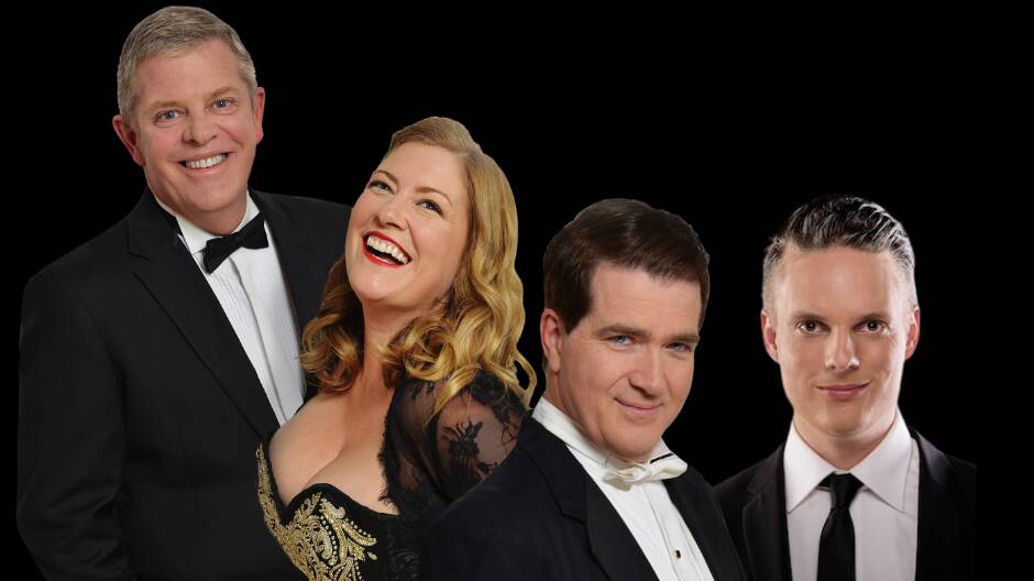 Kings of the High C's will take to the stage for Yuin Theatre's morning melodies. Picture supplied.