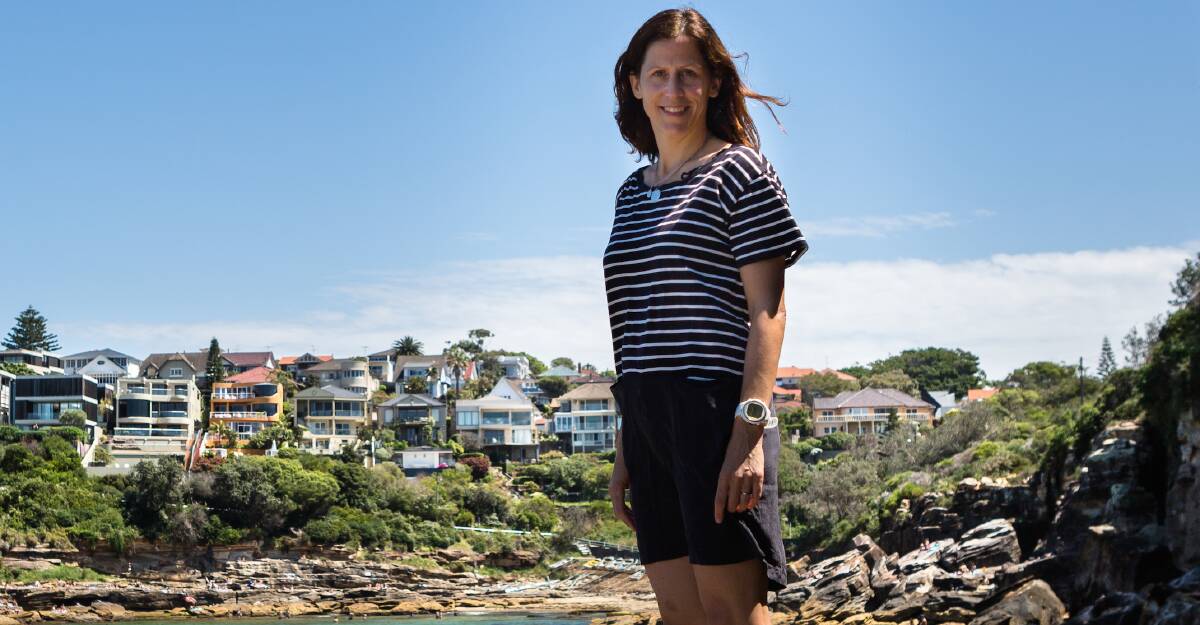 Professor Adriana Verges from University of NSW Sydney is leading the project to determine if sea urchins can be harvested in a way to regenerate kelp forests and create regional jobs. Picture by James Sherwood