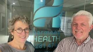 Dr Judy Gebhart and her husband Michael Kennedy run three Harmony Health practices in Canberra and Bermagui. Picture supplied
