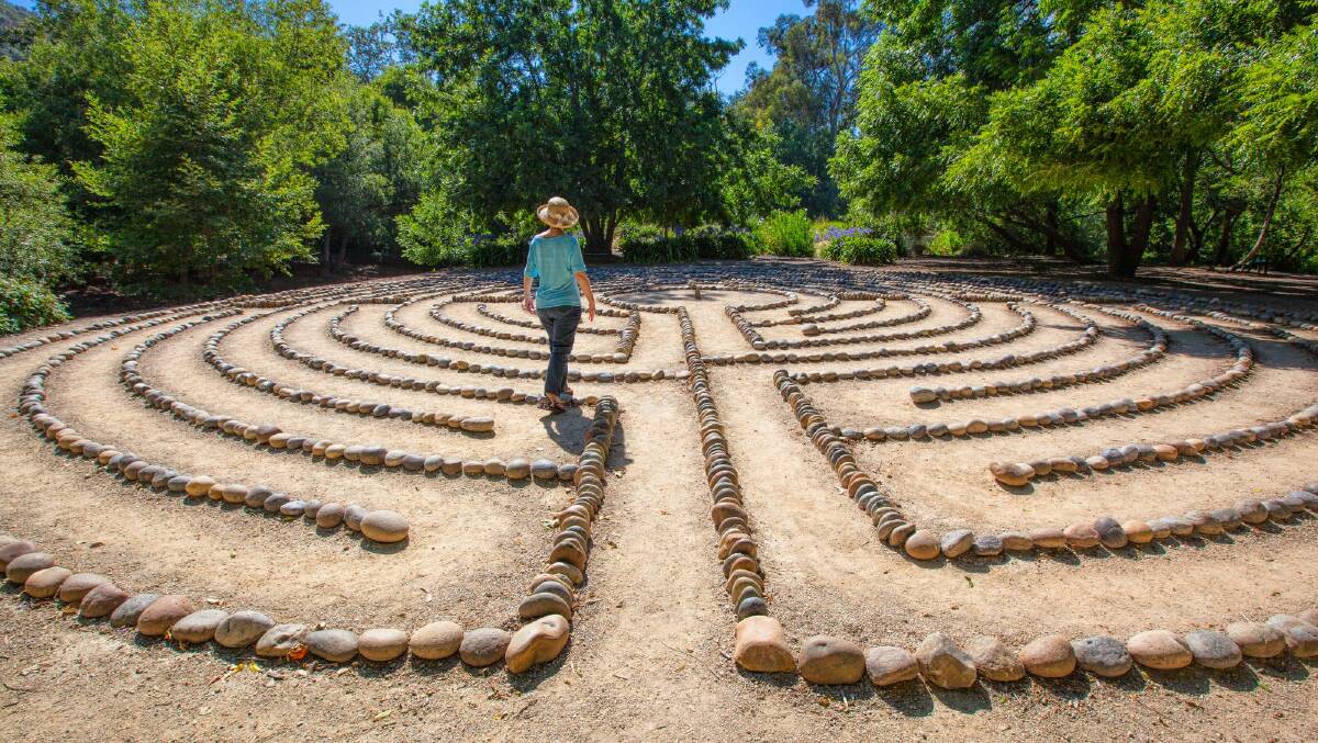 Community chaplain Reverend Karen Paull is holding a labyrinth walk at All Saints' Anglican Church in Bodalla, Tuesday, March 26, 3-4pm. Picture supplied