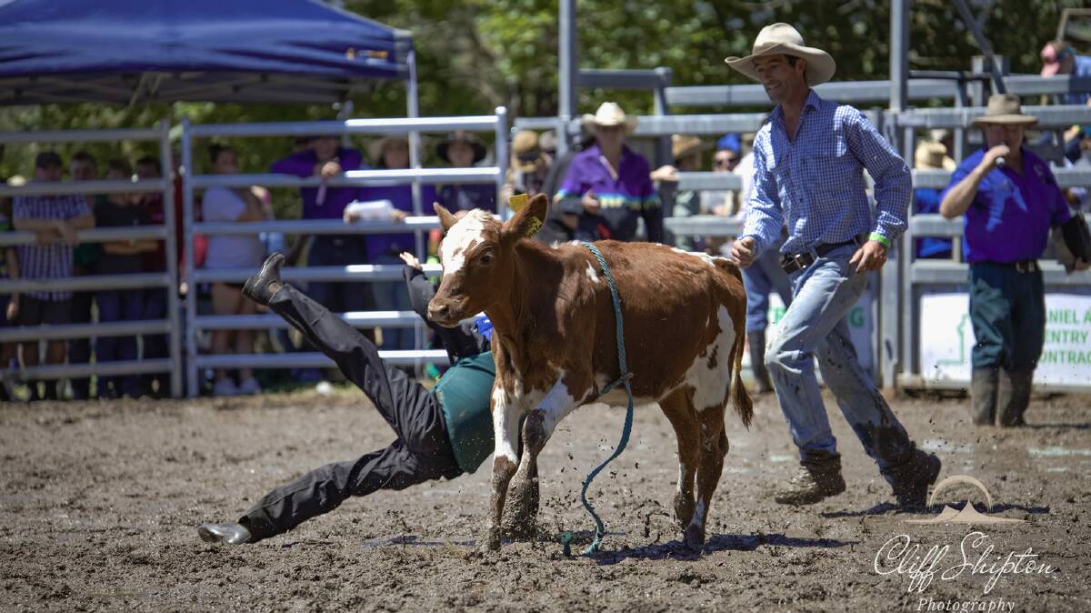 There were 80 entrants into the 2023 Cobargo Show mini rodeo, up from 70 in 2022. Picture by Cliff Shipton Photography