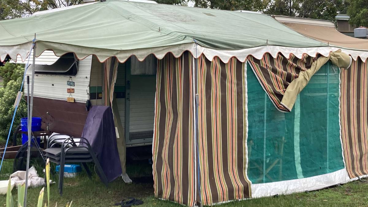 Mick Brosnan of Social Justice Advocates of the Sapphire Coast said caravans are Band-aids at best and not a solution to the housing crisis. Photo supplied